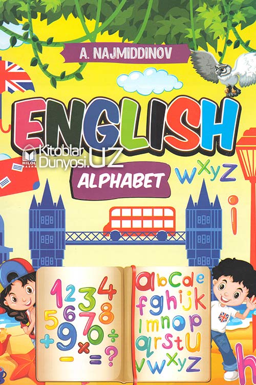 English alphabet muqovasi