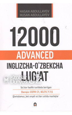 «12000 advanced» (inglizcha-o'zbekcha lug'at)