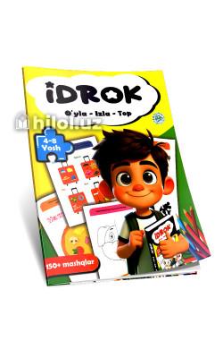 «Idrok. O‘yla-izla-top» (4-8 yosh)