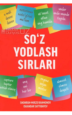 «So'z yodlash sirlari»