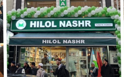 «Hilol nashr» nashriyotining, Turkiyadagi do'koni ochilish marosimi bo'lib o'tdi.