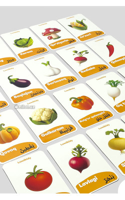 Sabzavotlar arab-tilida (Lumikidy)