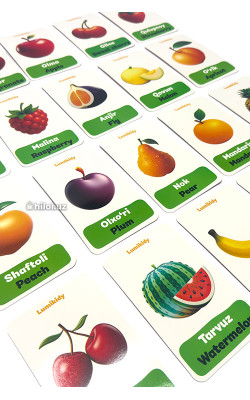 Mevalar ingliz-tilida (Lumikidy)