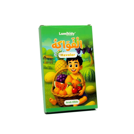 Mevalar arab-tilida (Lumikidy)