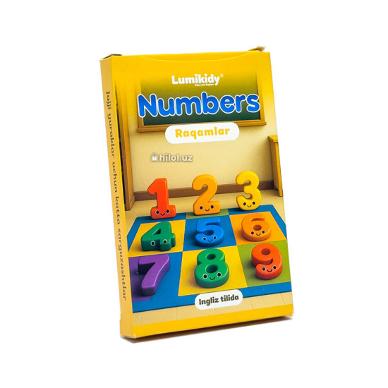 Raqamlar ingliz-tilida (Lumikidy)
