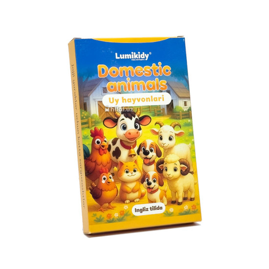 Uy hayvonlari ingliz-tilida (Lumikidy)