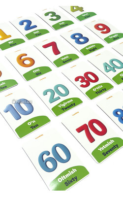 Raqamlar ingliz-tilida (Lumikidy)