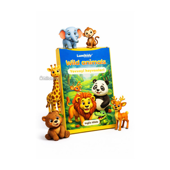 Yovvoyi hayvonlarir ingliz-tilida (Lumikidy)