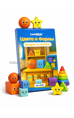 Ranglar va shakllar rus-tilida (Lumikidy)