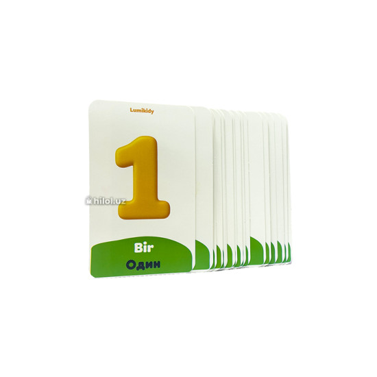 Raqamlar rus-tilida (Lumikidy)