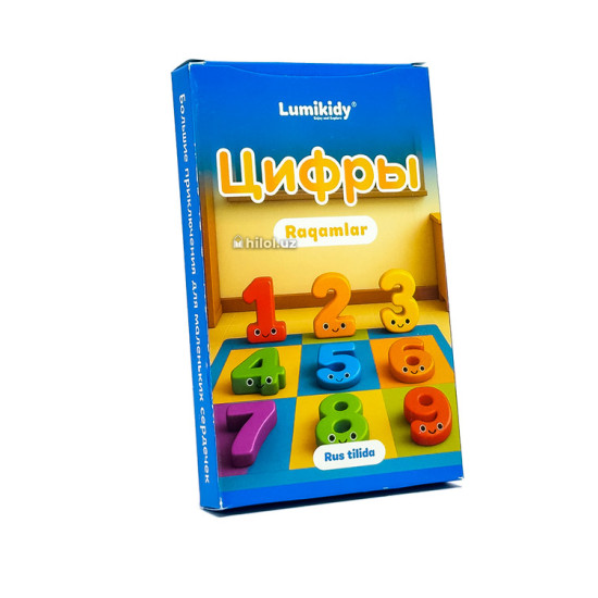 Raqamlar rus-tilida (Lumikidy)