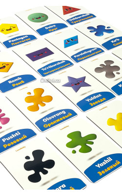 Ranglar va shakllar rus-tilida (Lumikidy)