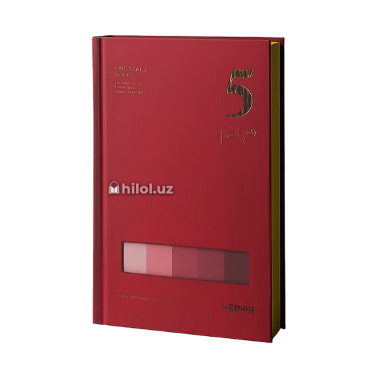 Five years planner