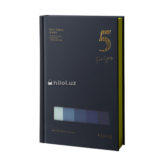 Five years planner