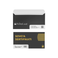 Sovg'a sertifikati 1.000.000 so'mlik