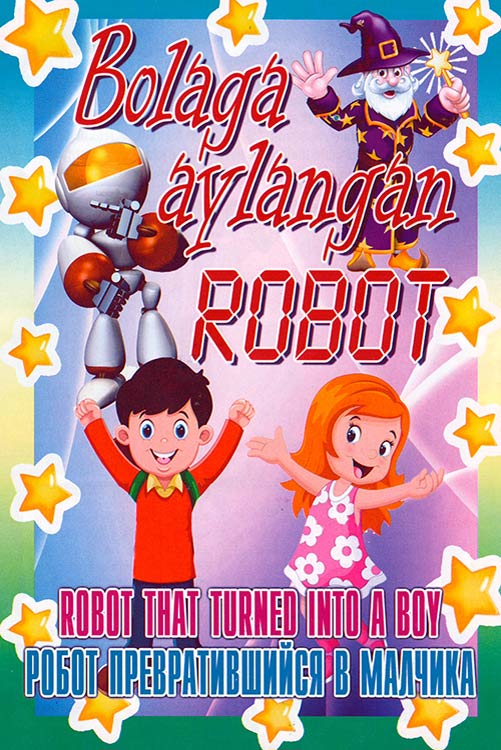 Bolaga aylangan robot muqovasi